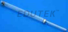 CHROMATOGRAPHY COLUMN WITH INTEGRAL SINTERED DISC, WITHOUT STOPCOCK